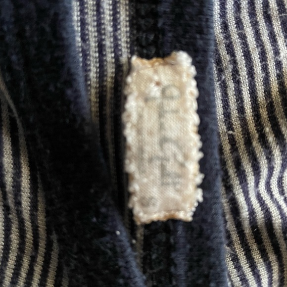 JOHN GALT California Pinstriped Cropped TEE SHIRT Top Size Small - Picture 10 of 12